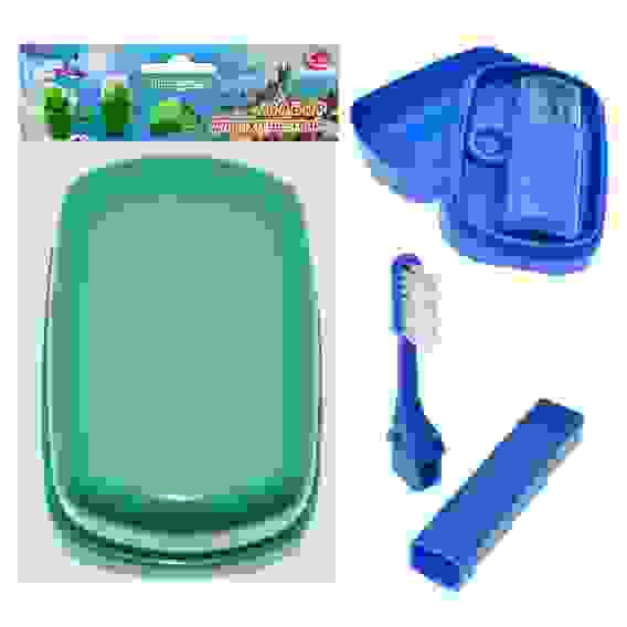 Набор \"Для путешествий\" с зуб. щетк.и мыльницей 3пр. 2 цв. TL34-93