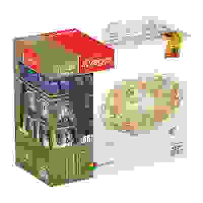 Электрогирлянда-конструктор "Занавес" 96 разноцветных LED ламп, 6 нитей