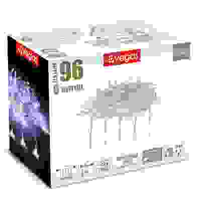 Электрогирлянда-конструктор "Занавес" 96 холодных LED ламп, 6 нитей