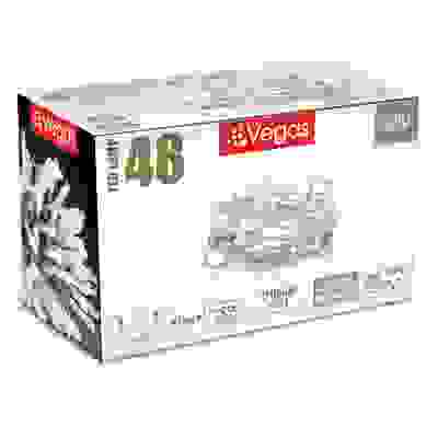 Электрогирлянда-конструктор &quot;Нить&quot; 48 теплых LED ламп (10 мигающ), прозрачный провод