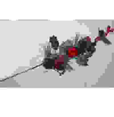 Ветка дек. Ягоды и шишки 62.5см. Р37326-25&quot;R