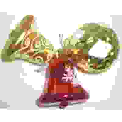 Набор елочных украшений на связке 3шт.6-7см. зол. +к (SY16QJHB-1227)