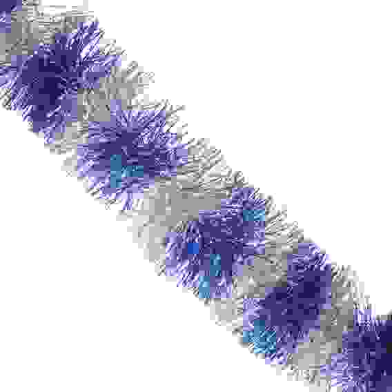 Мишура 2-х цв. d5см. дл.2м. MY-043-5 (сер-синий)