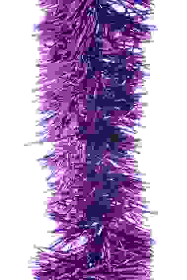 Мишура Праздничная d10см. дл.2м. MY-080-10 (фиол)