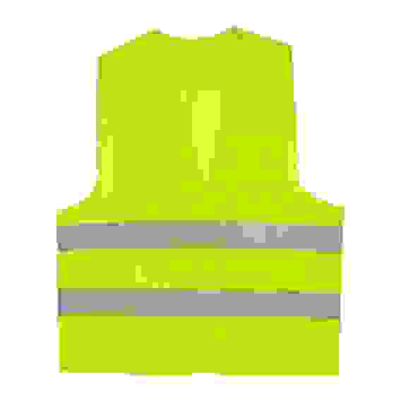 Жилет "Сигнальный" СОП 2*50мм сетка (лимон.) (48)