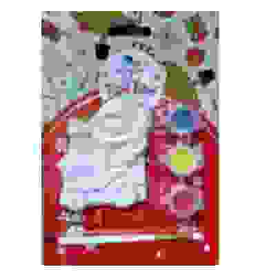 Подарочный набор для рисования (SW4304 Снеговик на поезде)