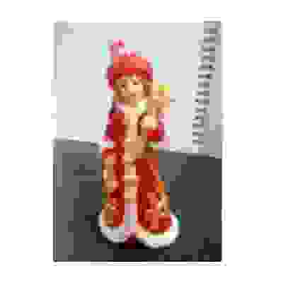 Свеча Снегурочка SW1-3078A красная