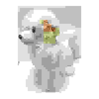 Пудель с бантами 30см. (M1622330А)