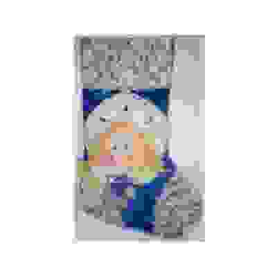 Рожд. сапог 28х8х50 1422-13617 (С Снегур.б/син,кр)