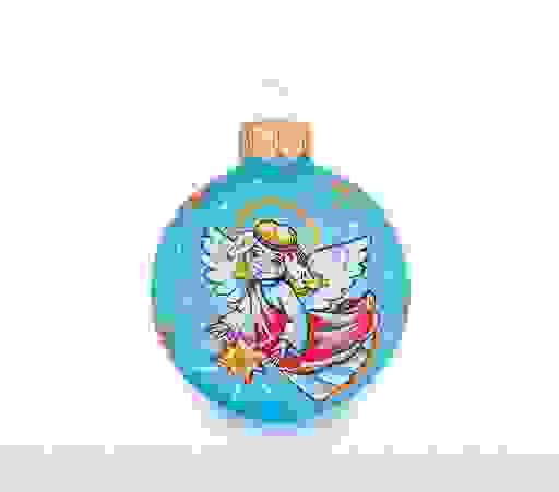 Шар ёлочный Ш3 Ангелочек С1686