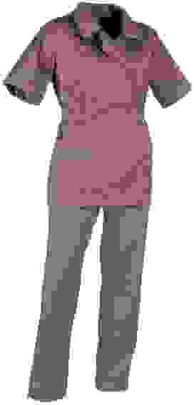 Костюм Стиль запашной, сиреневый/серый (52-54/194-200)