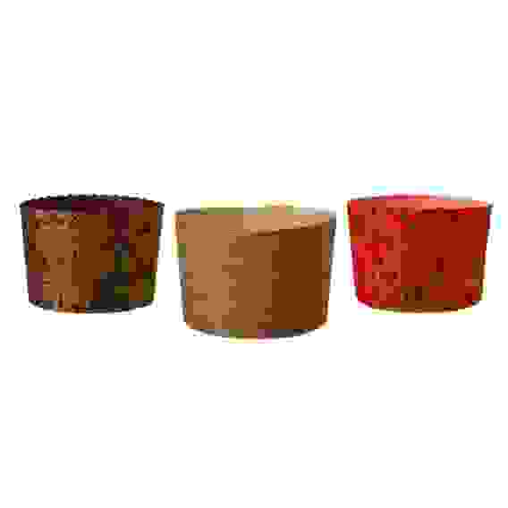 Набор бумажных форм для выпечки куличей d110х85мм, 3штуки