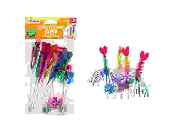 Декоративные пики "ФЕЙЕРВЕРК", 100 и 150 мм, 12 шт. в упаковке, PATERRA