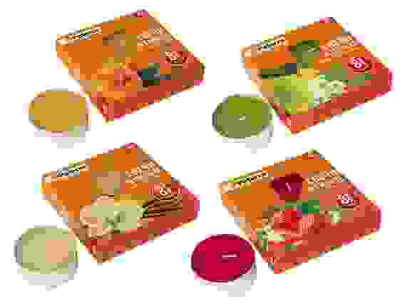 Свеча ароматизированные в гильзе МАКСИ, 4 шт. в картонной упаковке, ароматы в ассортименте, PATERRA