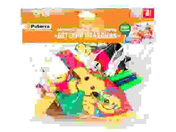 Набор карнавальных аксессуаров на 4 человека, 16 предметов в упаковке: 4 полумаски с носом, 4 колпак