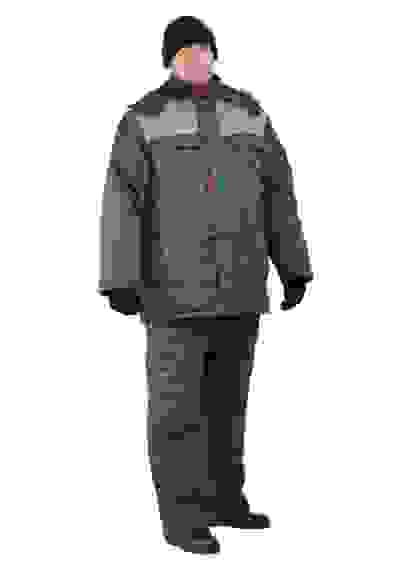 Костюм утепленный мужской "Фаворит" сер/сер (XXXXL)