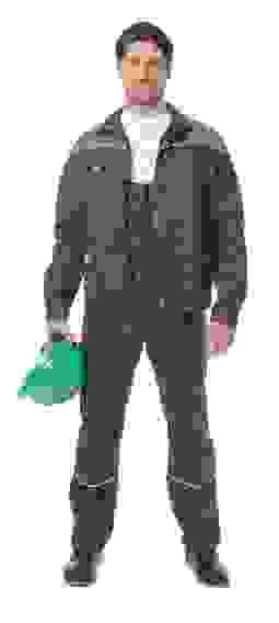 Костюм мужской "Профессионал 2" сер./сер. (XXXXL)