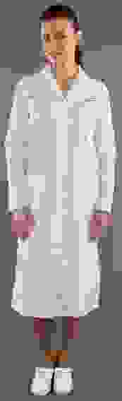 Халат женский Магнолия белый/синий (60-62/1-2)