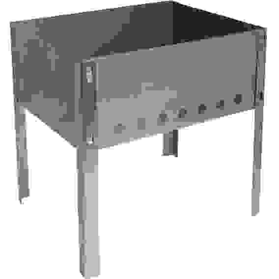 Мангал 300х240х300 мм, сборный, без шампуров в коробке /20 Hot Pot