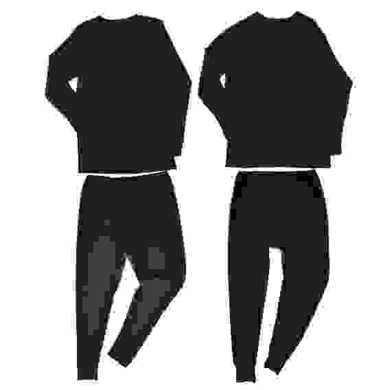 Комплект термобелья мужской фуфайка и кальсоны 23,6% хлопок, 76,4% полиэфир, размер 48-58 (46)