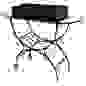 Мангал с 2 столиками, дровницей, на колесах / 1 BOYSCOUT