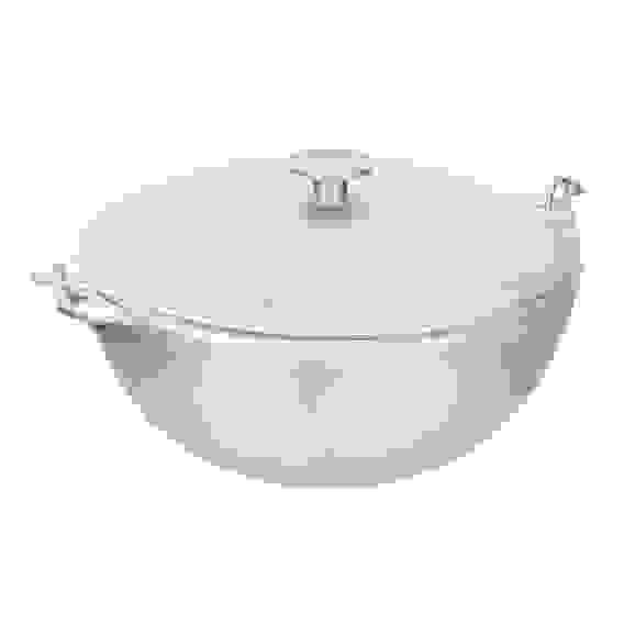 Казан алюминиевый литой с крышкой 6 л, азиатская чаша /2 BOYSCOUT