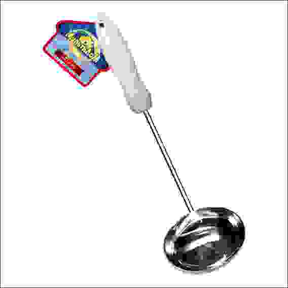 Половник \"Порто\" хром с белой ручкой AN50-25