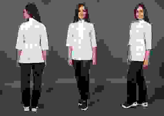 Костюм женский Орхидея (тк ТиСи) белый/т.синий (XXXXL)