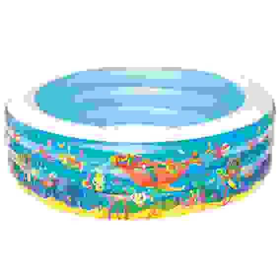 Бассейн детский круглый "Подводный мир", 196х53 см, 700 л (51122B) Bestway