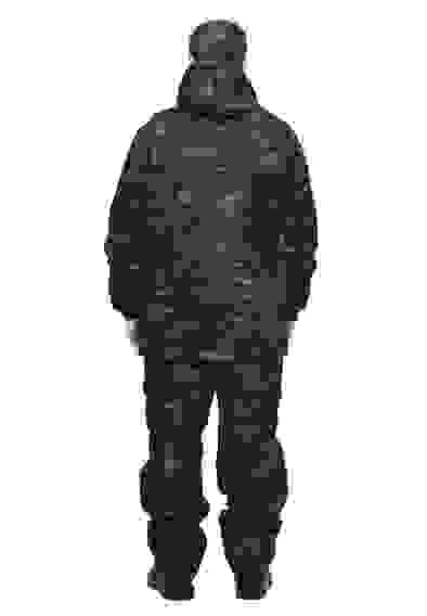 Костюм демисезонный "СУМРАК-весна/осень" куртка/брюки кмф черный, Твил рип-Стоп (40-42/1-2)