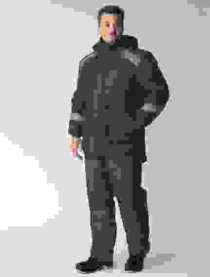 Куртка зимняя Прогресс (тк Оксфорд) т. серый (56-58/5-6)