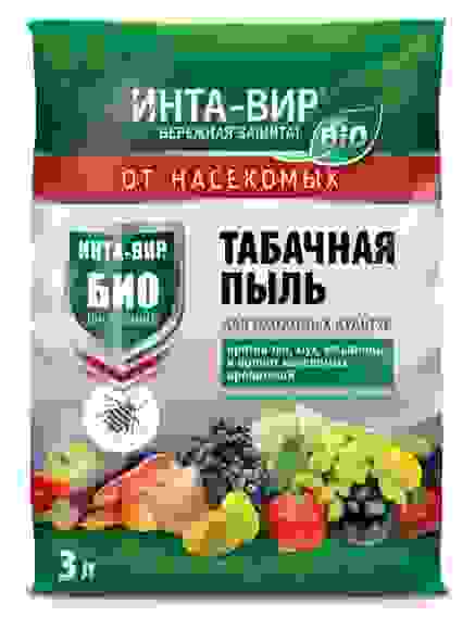 Средство биологическое для борьбы с вредителями ИНТА-ВИР® Табачная пыль 3л. (15шт.)
