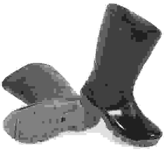 Сапоги мужские ПВХ двухкомпонентные, черный (размер 45-46)