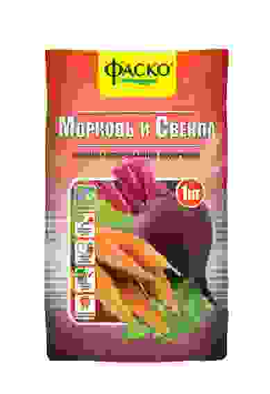 Удобрение минеральное сухое Фаско® тукосмесь Для Моркови и Свеклы 1кг. (20шт.)