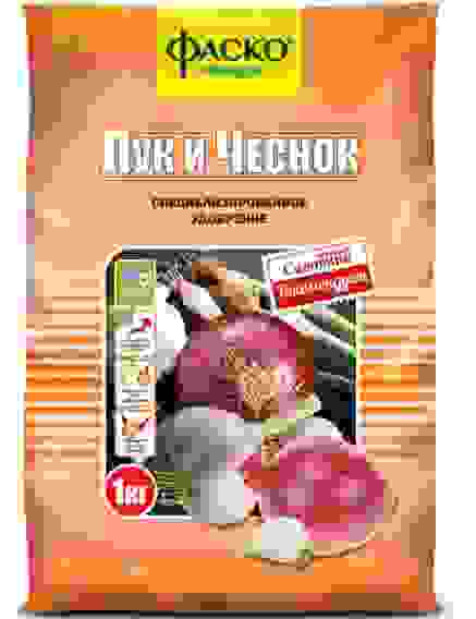 Удобрение гранулированное минеральное сухое Лук и чеснок Фаско® 1кг. (20шт.)