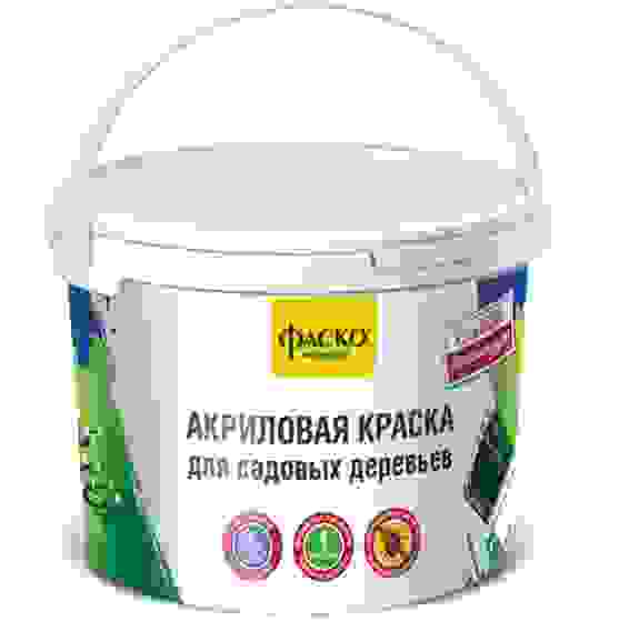 Краска для садовых деревьев ФАСКО® в ведре 2,5кг. (1 шт.)