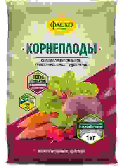 Удобрение гранулированное минеральное сухое Корнеплоды Фаско® 1кг. (20шт.)
