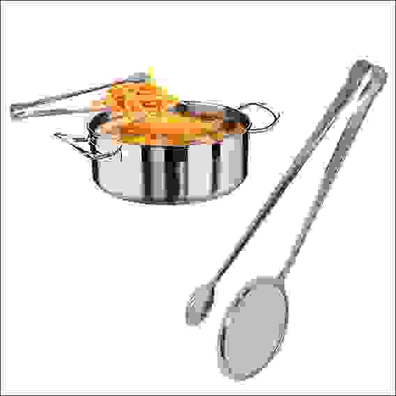 Шумовка-щипцы &quot;Фритюр&quot; 29*9,5см AN50-101