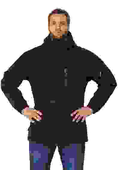 Куртка демисезонная "КОНТРОЛ-ВЕСНА/ОСЕНЬ" твил рип-стоп черный (XXXXL)