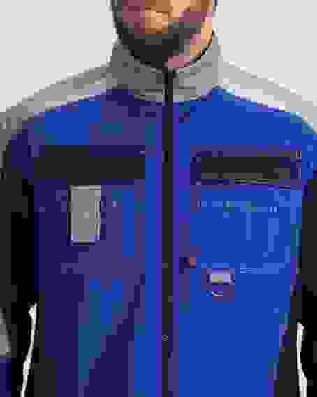 Костюм Формула/Вектрон-1 (т.к.Смесовая,240) брюки вас/т.син/серый (64-66/5-6)