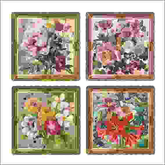 Салфетка &quot;Купеческие цветы&quot; 31*31см FJ51-1