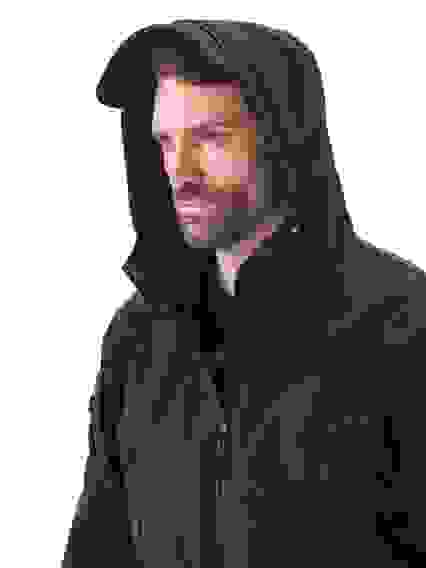 Костюм муж. демисезонный "ВЕПРЬ" куртка/брюки, тк. Софтшелл, графит (56-58/3-4)