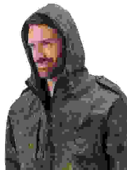 Костюм демисезонный "Каскад" куртка/брюки кмф "Соты зеленые", полофлис (44-46/5-6)