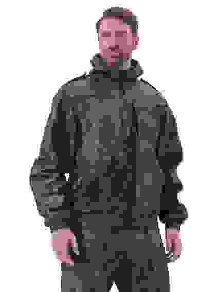 Костюм демисезонный "Каскад" куртка/брюки кмф "Соты зеленые", полофлис (р.обуви 41)