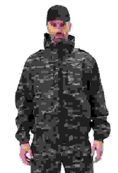 Костюм "КАСКАД" куртка/брюки, цвет: кмф "Лазурит", ткань: Полофлис (48-50/5-6)