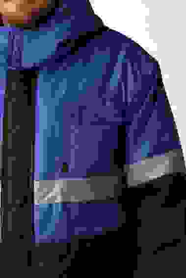 Костюм зимний "Профи" п/к васильковый/черный, тк. Оксфорд (60-62/5-6)