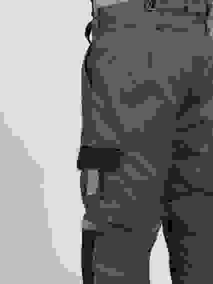 Костюм зимний Мега IMP (тк.Смесовая,240) брюки, коричневый/черный/бежевый (68-70/5-6)