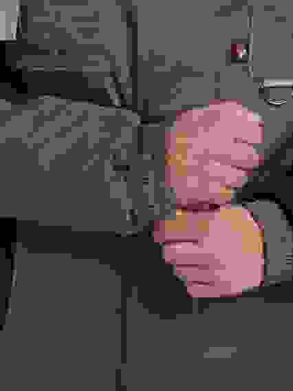 Костюм зимний Мега IMP (тк.Смесовая,240) брюки, коричневый/черный/бежевый (XXXXL)