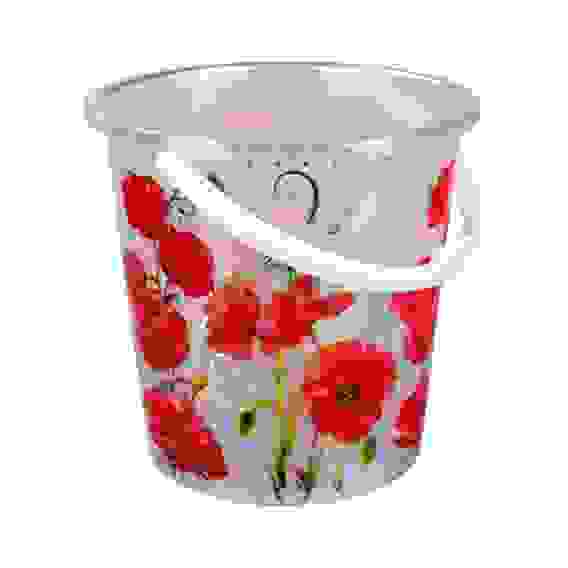 Ведро "Герта" 10л (прозрачный) (уп.10)