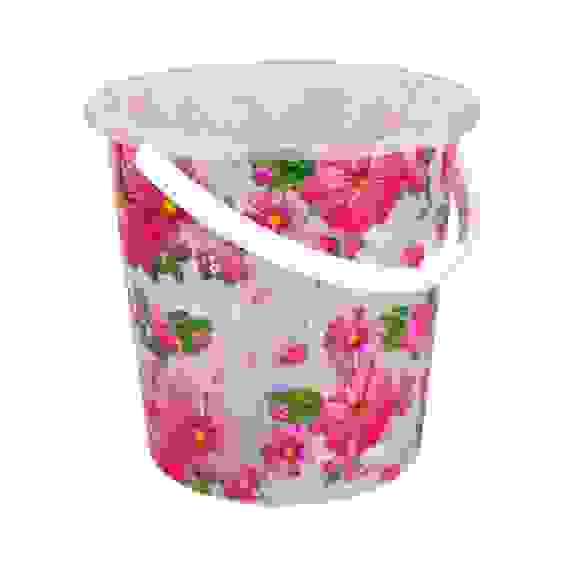 Ведро &quot;Камилла&quot; 10л (прозрачный) (уп.10)